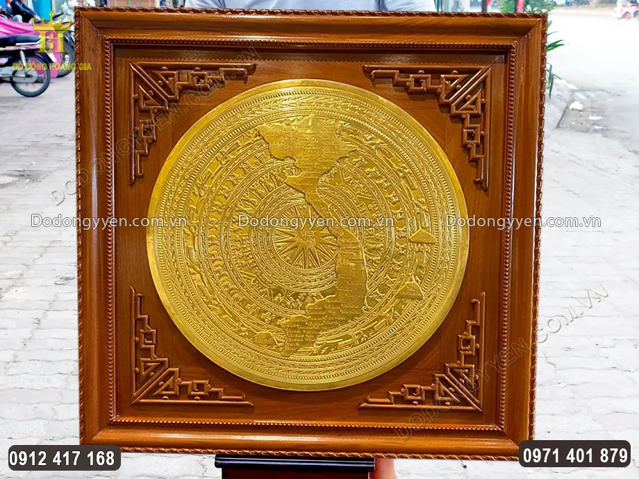 Khung tranh bằng gỗ sồi